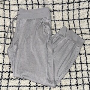Athleta Heather Gray Drawstring Joggers
